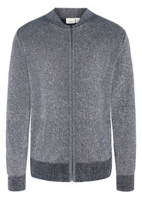name it, M&auml;dchen Glitzer Strick-Cardigan, Blue Denim