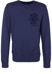 Better Rich, Herren Sweatshirt 'UNIVERSITY ACID', Blau / Navy