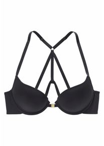 Vivance, Damen Push-up-BH, Schwarz