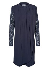 MAMALICIOUS, Damen Langärmeliges Still-Kleid, Blau