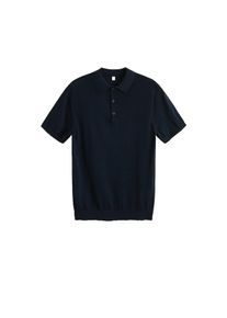 Mango Man, Herren Poloshirt 'Arraona', Navy