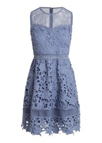 Apart, Damen Cocktailkleid, Hellblau