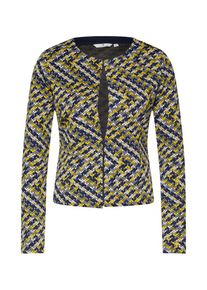 Tom Tailor, Damen Blazer, Blau / Gelb