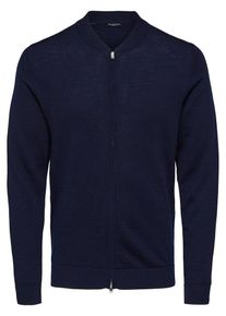Selected Homme, Herren Strickjacke, Navy