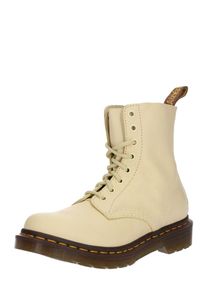 Dr. Martens, Damen Stiefel '8 Eye Boot Pascal', Beige