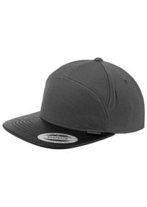 Flexfit, Herren Cap 'Arch Snapback', Dunkelgrau / Schwarz