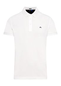 J. Lindeberg J.Lindeberg, Herren 'M Dario Slim Fit TX Jersey +' Poloshirt, Dunkelblau / Wei&szlig;