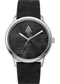 Reebok, Damen Quarzuhr 'Chelsea Filigree, RD-CHF-L2-S1LB-B1', Schwarz / Silber