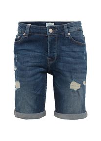 Only & Sons Only & Sons, Herren Jeans Shorts 'onsPLY SHORTS M BLUE DAMAGE CR 8603 NOOS', Indigo