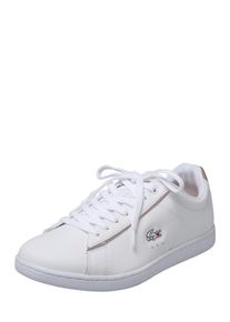 Lacoste, Damen Sneaker 'Carnaby Evo', Rosegold / Weiß