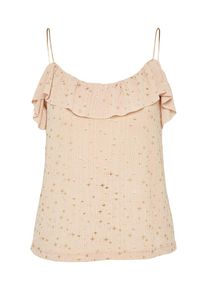 ABOUT YOU, Damen Top 'Helin', Beige / Gold