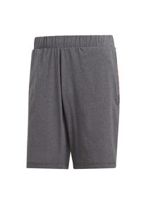 adidas Performance, Herren Shorts 'Matchcode 9-Inch', Dunkelgrau / Neonrot / Schwarz