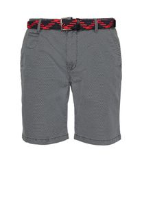 s.Oliver RED LABEL, Herren Shorts 'Plek Loose', Dunkelgrau