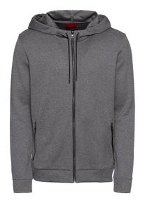 Hugo, Herren Sweatjacke 'Debasti', Dunkelgrau