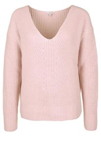 Better Rich, Damen Pullover 'Boxy Rib', Rosa