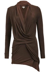 Khujo, Damen Shirt 'NIRELLA', Braun