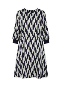 Selected Femme, Damen Kleid 'RIKKI', Schwarz / Weiß