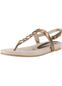 Tamaris, Damen Riemchensandalen, Gold