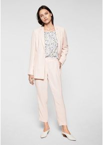 s.Oliver BLACK LABEL, Damen Lockere Tunika, Gelb / Flieder / Weiß