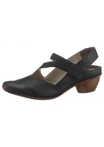 Rieker, Damen Slingpumps, Schwarz