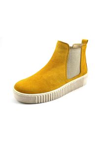 Gabor, Damen Stiefel, Beige / Goldgelb