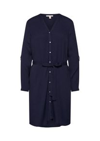 Esprit, Damen Kleid, Nachtblau / Rot / Weiß
