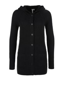 Q/S Designed By, Damen Strickjacke, Schwarz