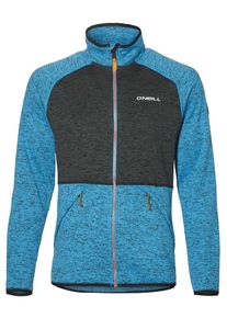 O`Neill O'NEILL, Herren Fleecejacke, Neonblau / Blaumeliert / Schwarzmeliert