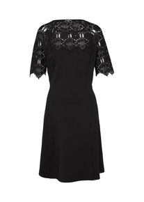 Street One, Damen Jerseykleid, Schwarz
