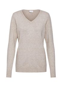 Vila, Damen Pullover 'Viril', Beige