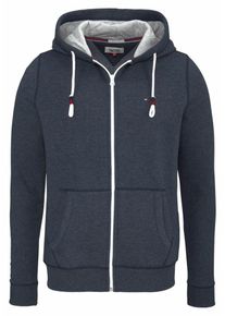 Tommy Jeans, Herren Kapuzensweatjacke 'THDM BASIC HD ZIPTHRU HKNIT L/S 32', Navy