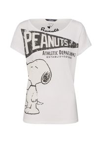Princess Goes Hollywood, Damen T-Shirt 'Peanuts Snoopy flag tee', Wei&szlig;