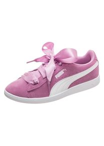 Puma, M&auml;dchen Sneaker 'Vikky Ribbon', Lila / Wei&szlig;