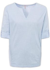 Esprit, Damen Bluse, Hellblau