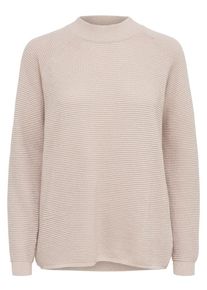 Jacqueline de Yong, Damen Detaillierter Strickpullover, Altrosa