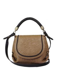 Silvio Tossi, Damen Ledertasche, Braun