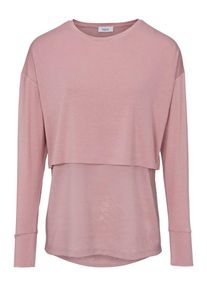 Heine, Damen Rundhalsshirt, Rosé
