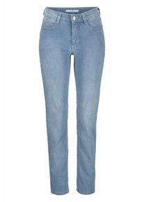 MAC, Damen Gerade Jeans 'Angela', Blue Denim / Hellblau
