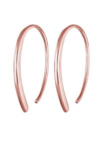 Elli, Damen Creole 'Geo', Rosegold