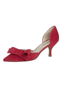 Heine, Damen Pumps, Rubinrot