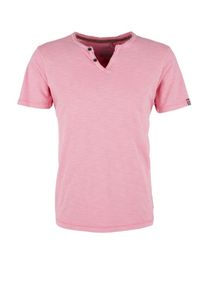 s.Oliver RED LABEL, Herren Lässiges Slub Yarn-Shirt, Pinkmeliert