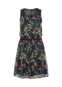 Only, Damen Midi-Kleid mit Spitze 'Onllia', Graphit / Mischfarben