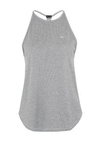 Nike, Damen Sport-Top 'DRY TANK ELASTIKA STRIPE', Graumeliert