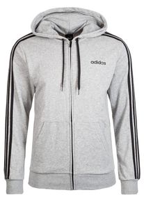 adidas Performance, Herren Kapuzenjacke, Graumeliert / Schwarz