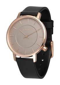 Komono, Damen Armbanduhr 'Harlow', Rosegold / Taupe / Schwarz