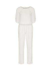 Apart, Damen Overall mit seitlichen Eingriffstaschen, Creme