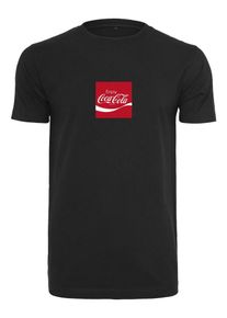 Mister Tee, Herren T-Shirt 'Coca Cola, Taste The Feeling', Rot / Schwarz / Wei&szlig;