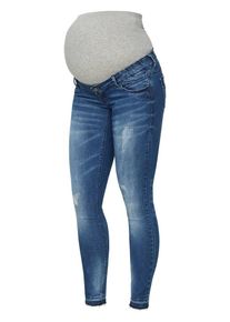 MAMALICIOUS, Damen Umstandsjeans, Blau
