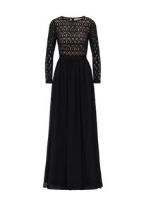 Apart, Damen Abendkleid, Nude / Schwarz