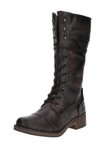 Mustang, Damen Schnürstiefel, Grau
